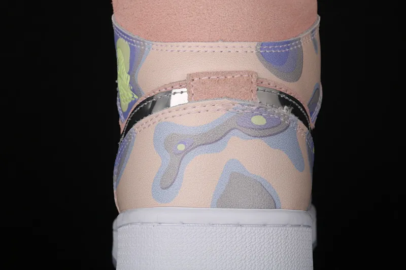 All categories Air Jordan Jordan series basketball shoes Air Jordan 1 Mid Air Jordan 1 Mid AJ1 Joe 1 China silver powder CW6008-600